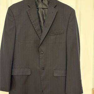 Men's Navy Pinstripe Suit Jacket only